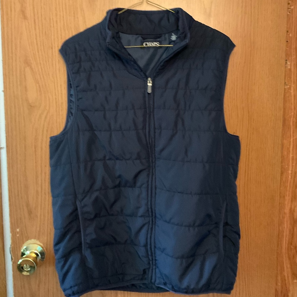Chaps Quilted Vest Men’s Size M